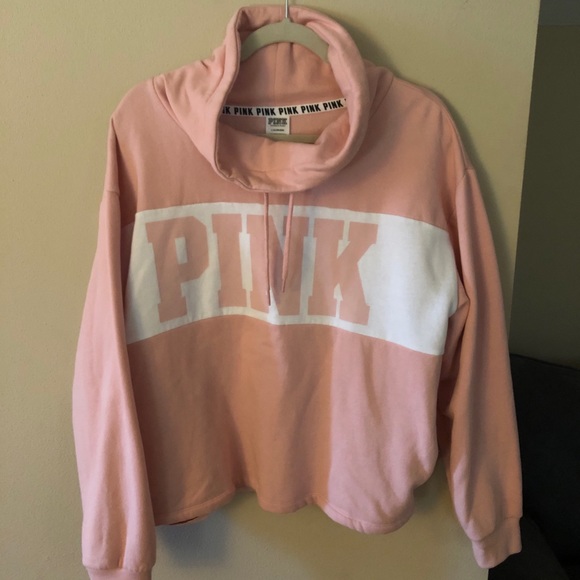 PINK Victoria's Secret Tops - NWOT PINK hoodie size large!!